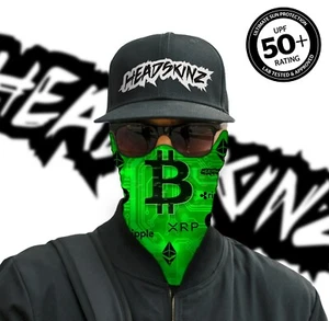 UPF50+ FACE MASK / BANDANA - KRYPTO FLAG - (Motorbike, Fishing, Camping) - Picture 1 of 4