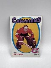 KEN DRYDEN 1971-72 Topps Hockey Vintage ROOKIE Card #45 CANADIENS - Good