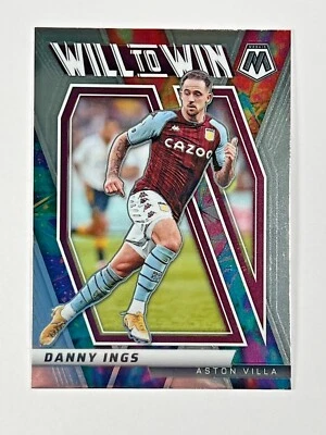 2021-22 Panini Mosaic PL Danny Ings #13 Will to Win Insert Aston Villa - Image 1 of 2