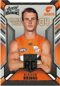 2019 Select Dominance Rookie (RC34) Kieren BRIGGS Gws 020/250 - Picture 1 of 1