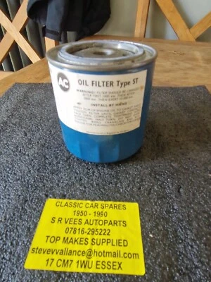 OPEL 2.8 GENUINE AC DELCO OIL FILTER. - Image 1 of 2