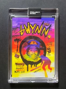 TONY GWYNN 2020 Topps Project 2020 - 1983 Topps Gregory Siff #135 con scatola - Foto 1 di 3