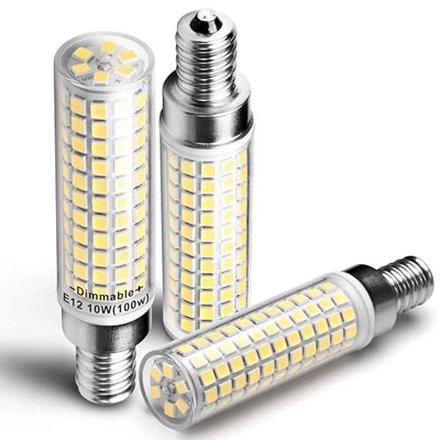 E12 100W Dimmable C7 T6 LED Corn Light Dimmable, 4000k Natural White  - Image 1 of 4