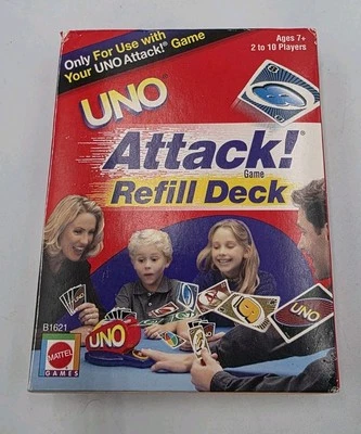 UNO Attack! Refill Deck 2002 Mattel Sealed New - Image 1 of 4