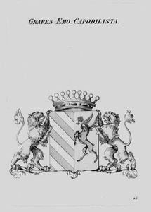 1820 - Emo Capodilista Escudo De Armas Heráldica Kupferst 79378 - Imagen 1 de 1