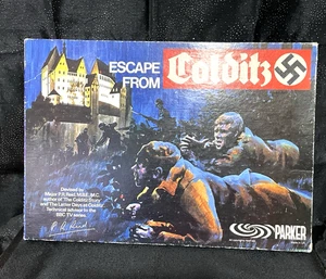 ESCAPE FROM COLDITZ VINTAGE BOARD GAME 1ST EDITION 1970s PARKER 100% COMPLETE - Picture 1 of 20