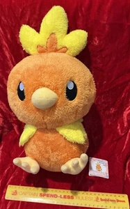 HUGE TORCHIC OFFICIAL POKEMON PLUSH TOY DOLL FIGURE BANDAI SPIRITS + TAGS EXC! - Picture 1 of 6
