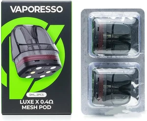 Va.Poresso - Luxe X Replacement MESH Pod Cartuccia 5Ml Bottom Filling 0.4Ohm 0.6 - Foto 1 di 12