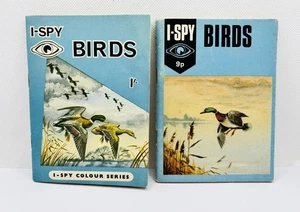 Vintage I-SPY Books x 2 Birds 1960s 1970s Dickens Press - Imagen 1 de 8