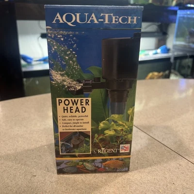 Bomba sumergible negra con cabezal eléctrico Aqua-Tech para acuarios, 170 Gph Foto 1 de 4