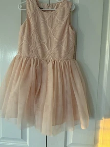 Pippa &Julie Pink Tulle Lined Dress Size 6 - Picture 1 of 3