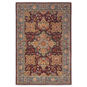 100% Handmade Tufted Traditional Adeline Style Woolen Area Rugs Carpet All Size - Picture 1 of 11