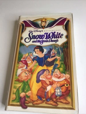 Snow White And The Seven Dwarfs Walt Disney Masterpiece VHS  1524 - Image 1 of 2