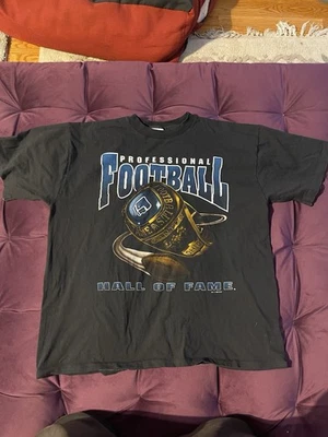 Camisa de Fútbol Profesional Salón de la Fama Para Hombres Grande NFL Nuez moscada Años 90 De Colección RARA Foto 1 de 4