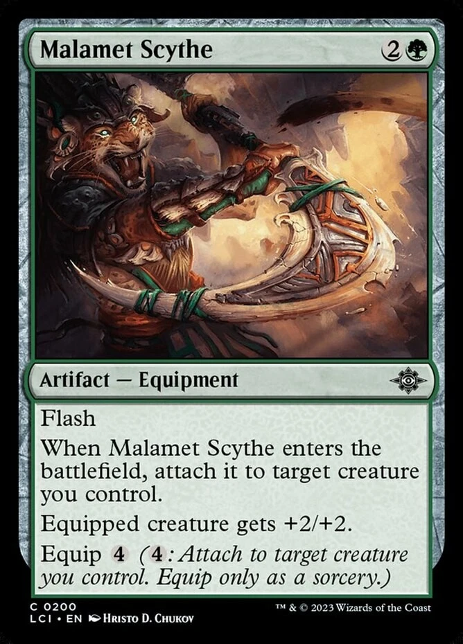 x1 Malamet Scythe - Lost Caverns of Ixalan - NM - MTG - Image 1 of 1