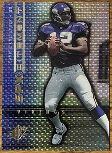 Daunte Culpepper 1999 Upper Deck SPx Citement Rookie Card #S4 NFL RC Free Ship - Picture 1 of 3