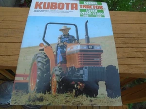 Kubota Diesel Tractor Sales Brochure L2250 L2550 L2850 - Picture 1 of 5