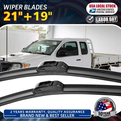 Limpiaparabrisas delantero sin soporte 21" y 19" para Subaru Impreza 1993-2001 Foto 1 de 4