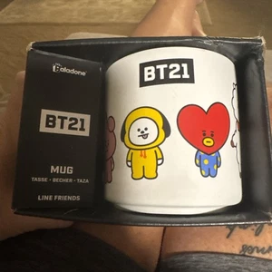 BT21 Line Friends BTS Mug NEW IN BOX, White, Paladone. BTS - Picture 1 of 2