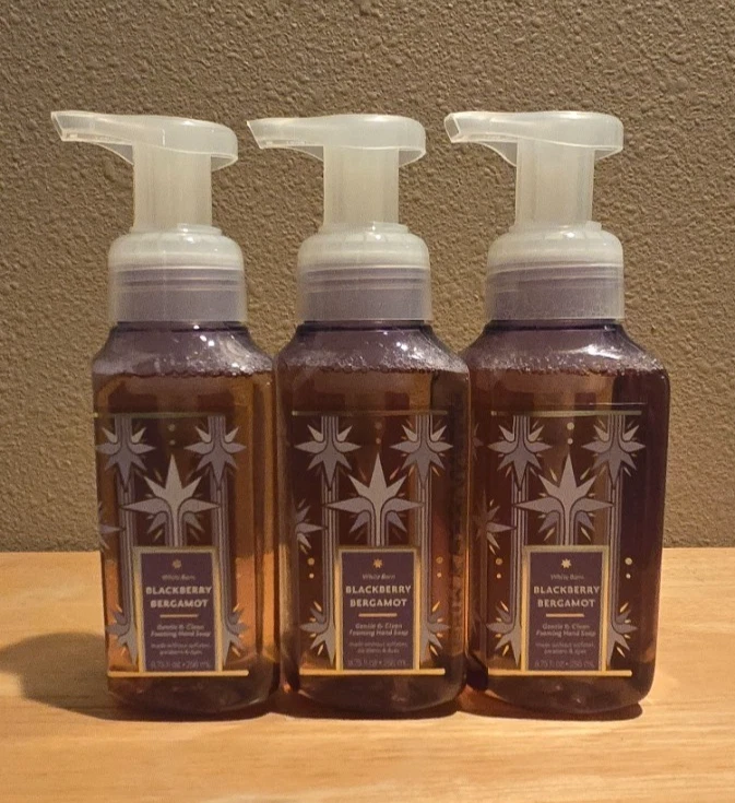 Bath & and Body Works Blackberry Bergamot Foaming Hand Soap - 3 pc - Image 1 of 1
