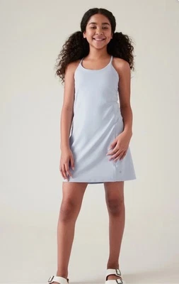 ATHLETA GIRL WHITE TENNIS GOLF DRESS SLEEVELESS SZ XL 14 - Image 1 of 4