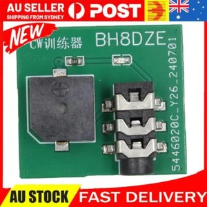 Hand Key Exerciser Oscillator Button Battery Version Manual Morse Code Trainer - Zdjęcie 1 z 11