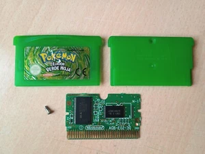 Pokemon Edicion Verde Hoja. PAL España -Nintendo Game Boy Advance-GBA-raro-retro - Imagen 1 de 5