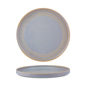 12x Round Plate 270mm Azure Blue Tablekraft Urban Loft Porcelain - Picture 1 of 1
