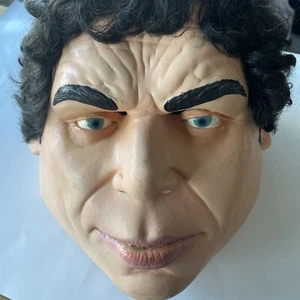 NEW Adult Men's WWE Wrestling Andre The Giant Latex Halloween Costume Mask - Picture 1 of 10