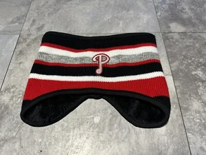 NWT Philadelphia Phillies Red hat Headband, Earmuffs Cap NEW. Fleece Lined - Picture 1 of 3