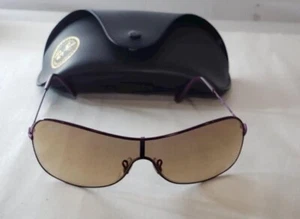 Ray-Ban Sunglasses w/Case, women's, purple frame - Picture 1 of 6