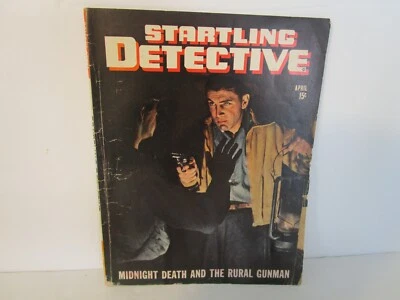 Vintage STARTLING DETECTIVE Apr 1944 (Sex & True Crime) Postmortem photos - Image 1 of 4