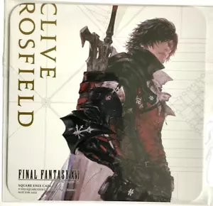 Final Fantasy XVI Square Enix Cafe Original Untersetzer Clive Rosfield FF16 Spiel JP - Bild 1 von 1