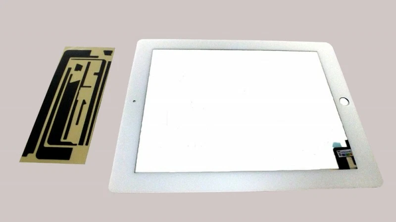 Digitizer Touch pad with Front panel Glass Cover for iPad2, white - Image 1 of 1