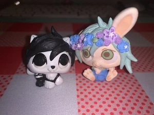 Littlest Pet Shop OOAK Custom Omocat - Omori Spiel Omori und Basilikum - Bild 1 von 3