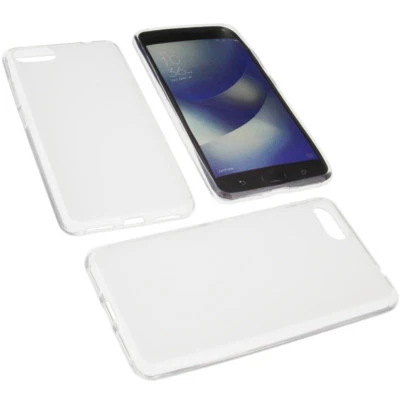 Custodia per Asus ZenFone 4 Max ZC554KL / Max Plus ZC554KL TPU Gomma Trasparente - Immagine 1 di 4