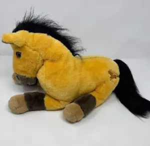 Peluche de colección Spirit Stallion of the Cimarron Horse Dreamworks 2002 16" difícil de encontrar - Imagen 1 de 4