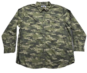 Lee Mens Regular Fit 2XL Button Down Long Sleeved Camo Shirt Cotton NWT - Picture 1 of 18