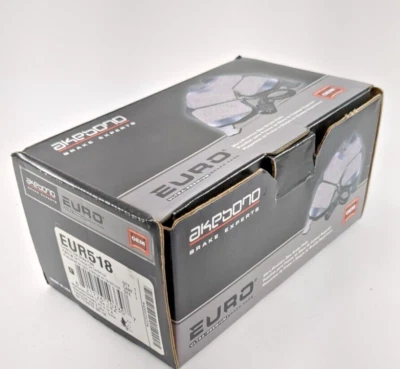 Juego de pastillas de freno de disco Akebono EUR518 para modelos Land Rover 87-99 seleccionados Foto 1 de 4