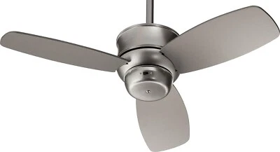 *NEW* Quorum Gusto 32-Inch Satin Nickel Ceiling Fan #32323-65 - Image 1 of 4