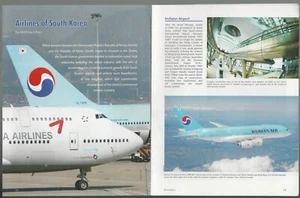 2011 AIRLINES Of SOUTH KOREA magazine article, info, color photos - Foto 1 di 4