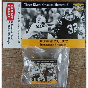 Pittsburgh Steelers Three Rivers Stadium Greatest Moments #1 Franco Harris Pin - Picture 1 of 4