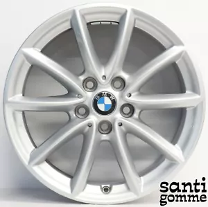 1 rim Alloy 7,5 X 17 " BMW X1 X2 ORIGINALE Used 6856061 Silver - Picture 1 of 6
