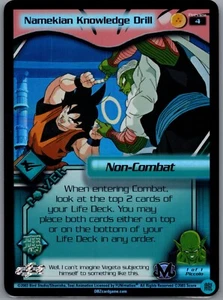 1x DBZ CCG NAMEKIAN TALADRO DE CONOCIMIENTO VISTA PREVIA 4 HOLO FOIL BABIDI SAGA LIMITED - Imagen 1 de 1