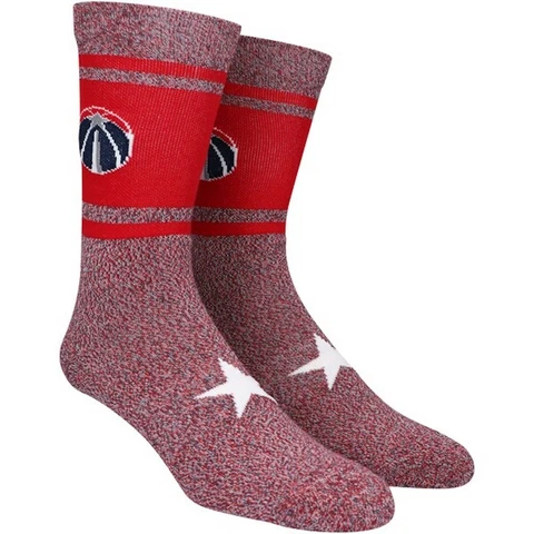 Washington Wizards NBA Mens Large Socks Fits 6-12 PKWY Varsity Beal Retro Gift Cover