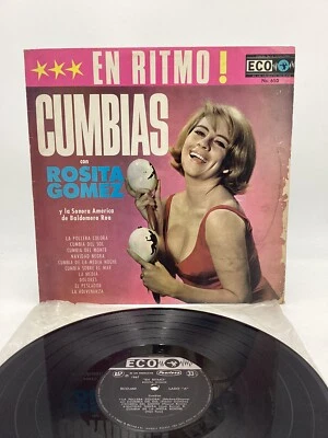 “EN RITMO” Cumbias con ROSITA GOMEZ (67’ ECO VINYL LP MEXICO) VG (rare!) Foto 1 de 4