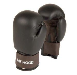 Guantoni da boxe 8 oz - Marrone My Hood da 12 anni - Foto 1 di 1