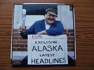 ALASKA Headlines 12" Single White Label + Music For Nations Sales Sheet KUT 130 - Picture 1 of 1