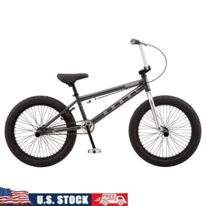 Bici BMX Ruote 20in Bambini Bicicletta Singola Velocità Resistente Telaio Acciaio Con Picchetti Nuova - Foto 1 di 9