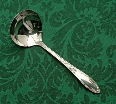 Concha de molho de prata esterlina Virginian by Oneida 6 3/8" - Imagem 1 de 2